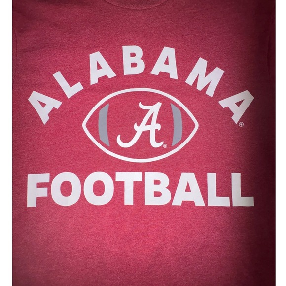 Colosseum Mens Alabama Crimson Tide Football T Shirt Size S Crimson - Picture 2 of 7
